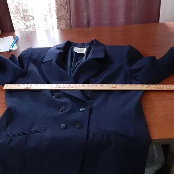 Jacqueline Ferrar size 14 blue blazer - Picture 6 of 11